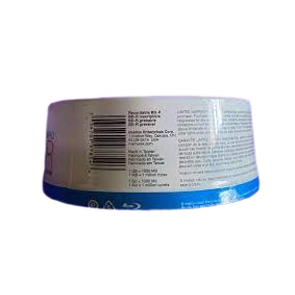 NIP  Memorex Blu-Ray BD-R 4x 25 GB Spindle, 15 Pack Sealed - Picture 4 of 4